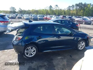 2019 Toyota Corolla Hatchback SE with VIN JTNK4RBE1K3024766, listed as a IAAI auction lot 42037121 with 121,595 mi miles. Bid and sale history available at carsss.com. Image 13.