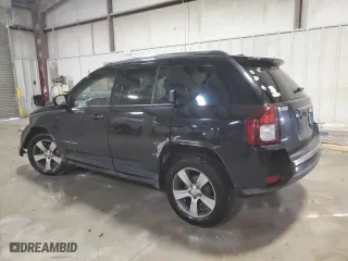 2016 Jeep Compass High Altitude Edition with VIN 1C4NJCEA1GD678698, listed as a Copart auction lot 83594524 with 206,095 mi miles and Salvage Title. Bid and sale history available at carsss.com. Image 2.