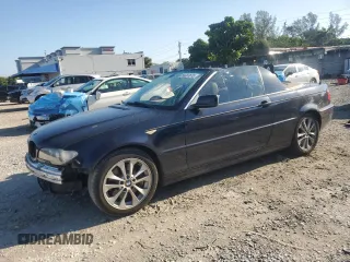 2006 BMW 3 Series 330Ci with VIN WBABW53446PZ40172, listed as a Copart auction lot 50737615 with 120,332 mi miles and Salvage Title. Bid and sale history available at carsss.com. Image 1.