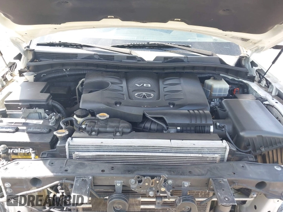 2013 Infiniti QX56 with VIN JN8AZ2NE5D9042826, listed as a IAAI auction lot 42073857 with 77,960 mi miles and . Bid and sale history available at DreamBid. Image 10.