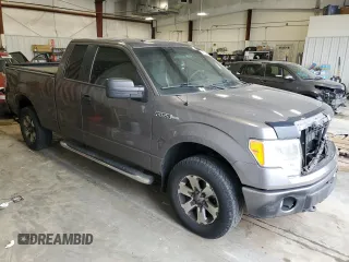 2013 Ford F-150 XL with VIN 1FTFX1EFXDKF83762, listed as a Copart auction lot 52330905 with 264,366 mi miles and Non Repairable. Bid and sale history available at DreamBid. Image 4.