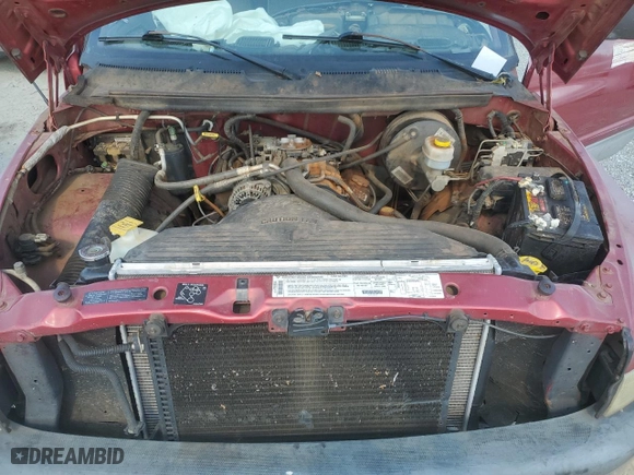 1998 Dodge Ram 1500 with VIN 1B7HC16X4WS580399, listed as a Copart auction lot 74987854 with 0 mi miles and Salvage Title. Bid and sale history available at carsss.com. Image 13.