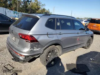 2022 Volkswagen Tiguan SE R-Line Black with VIN 3VVCB7AX3NM092416, listed as a Copart auction lot 87620455 with 47,199 mi miles and Non Repairable. Bid and sale history available at carsss.com. Image 3.
