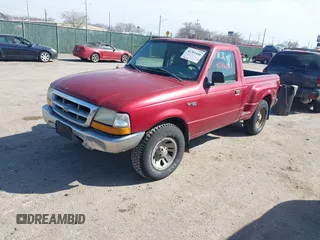 1999 Ford Ranger XL with VIN 1FTYR10C9XPA61440, listed as a IAAI auction lot 41781600 with 295,619 mi miles. Bid and sale history available at carsss.com. Image 2.