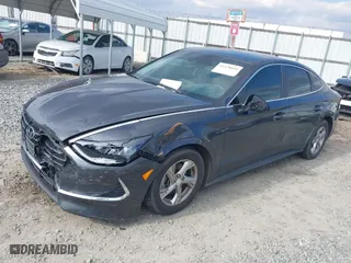 2022 Hyundai Sonata SE with VIN 5NPEG4JA0NH147400, listed as a IAAI auction lot 41478054 with 76,090 mi miles. Bid and sale history available at carsss.com. Image 2.