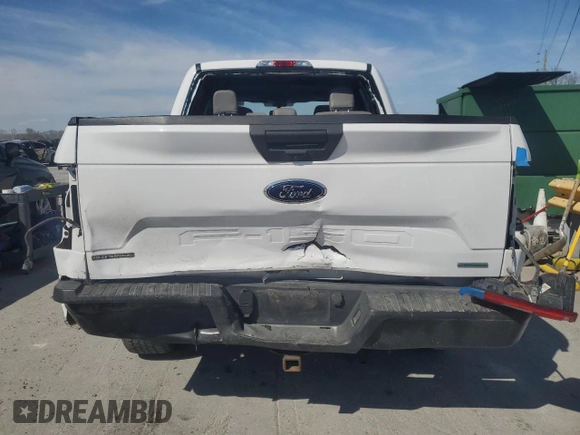 2020 Ford F-150 with VIN 1FTEW1P46LKE44396, listed as a Copart auction lot 50380815 with 65,438 mi miles and Salvage title. Bid and sale history available at DreamBid. Image 6.