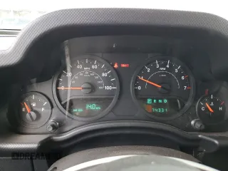 2009 Jeep Wrangler X with VIN 1J4FA24199L787574, listed as a Copart auction lot 58189835 with 74,331 mi miles and Salvage title. Bid and sale history available at DreamBid. Image 9.