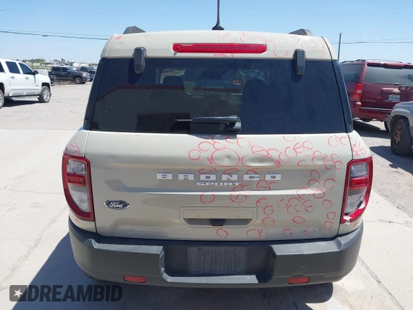 2024 Ford Bronco Sport Big Bend с VIN 3FMCR9B61RRE25163, выставлен на аукционе IAAI как лот 42553571 с пробегом 36 952 миль миль и . История ставок и продаж доступна на DreamBid. Изображение 16.