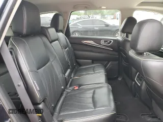 2018 Infiniti QX60 with VIN 5N1DL0MM2JC514305, listed as a Copart auction lot 52898375 with 87,131 mi miles and Salvage Title. Bid and sale history available at DreamBid. Image 11.