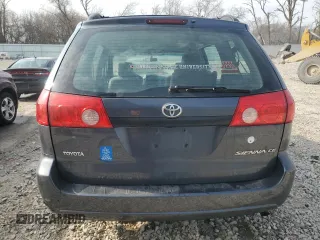 2008 Toyota Sienna CE with VIN 5TDZK23CX8S156932, listed as a Copart auction lot 53393215 with 208,657 mi miles and Non Repairable. Bid and sale history available at carsss.com. Image 6.