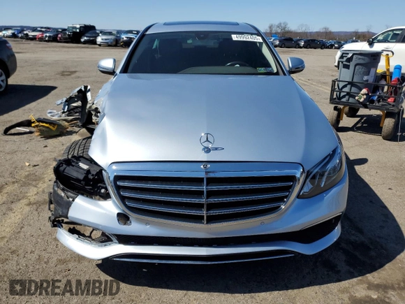 2018 Mercedes-Benz E with VIN WDDZF4KB0JA308167, listed as a Copart auction lot 49992405 with Not Provided miles and Salvage Title. Bid and sale history available at carsss.com. Image 5.