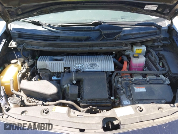 2014 Toyota Prius Four with VIN JTDKN3DU7E1742714, listed as a IAAI auction lot 42637235 with 184,734 mi miles and . Bid and sale history available at DreamBid. Image 10.
