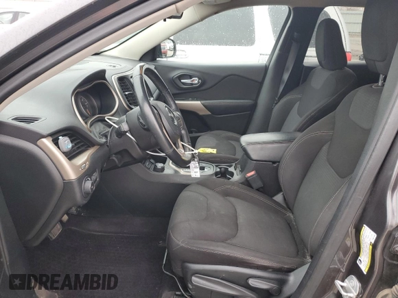 2017 Jeep Cherokee Latitude with VIN 1C4PJMCS3HW615831, listed as a Copart auction lot 48176165 with 103,633 mi miles and Salvage Title. Bid and sale history available at carsss.com. Image 7.