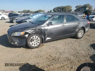 2008 Toyota Camry LE with VIN 4T1BK46K08U569952, listed as a Copart auction lot 85043824 with 134,096 mi miles and Salvage Title. Bid and sale history available at carsss.com. Image 1.