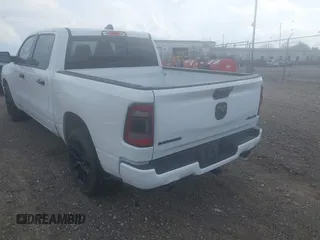2023 Ram 1500 Laramie with VIN 1C6SRFJT3PN541901, listed as a IAAI auction lot 42156766 with 58,082 mi miles and . Bid and sale history available at DreamBid. Image 3.