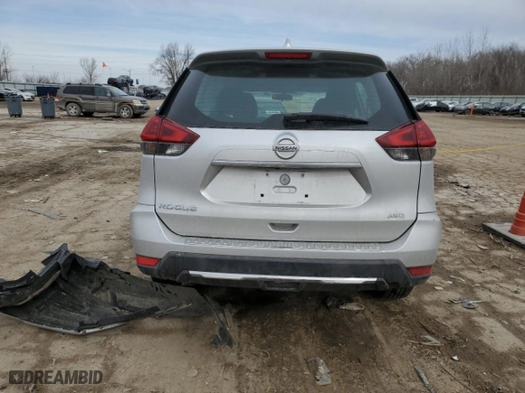 2018 Nissan Rogue S with VIN 5N1AT2MV3JC827791, listed as a Copart auction lot 46315175 with 71,866 mi miles and Salvage Title. Bid and sale history available at carsss.com. Image 6.
