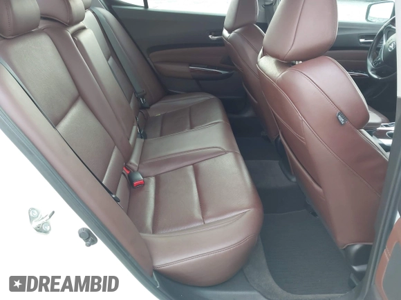 2015 Acura TLX V6 Tech with VIN 19UUB2F57FA015528, listed as a IAAI auction lot 42121824 with 98,917 mi miles. Bid and sale history available at carsss.com. Image 8.