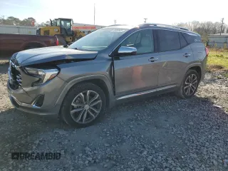 2018 GMC Terrain Denali with VIN 3GKALSEX0JL280377, listed as a Copart auction lot 45693925 with 149,720 mi miles and Salvage Title. Bid and sale history available at carsss.com. Image 1.