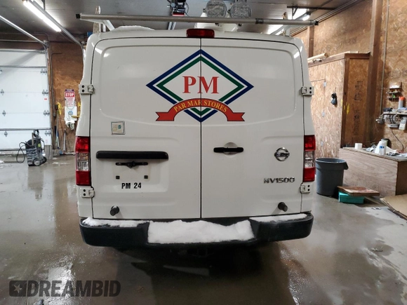 2016 Nissan NV S with VIN 1N6BF0KM9GN813175, listed as a Copart auction lot 86347244 with 236,143 mi miles and Salvage Title. Bid and sale history available at carsss.com. Image 6.