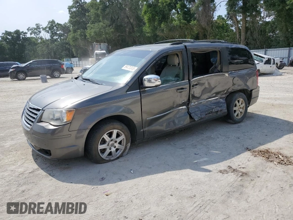 2010 Chrysler Town & Country Touring Plus with VIN 2A4RR8DX8AR382153, listed as a Copart auction lot 56470045 with 272,459 mi miles and Salvage Title. Bid and sale history available at DreamBid. Image 1.