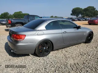 2008 BMW 3 Series 335i with VIN WBAWL73598PX54886, listed as a Copart auction lot 59329985 with 136,337 mi miles and Salvage title. Bid and sale history available at DreamBid. Image 3.