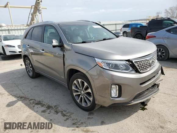 2015 Kia Sorento SX with VIN 5XYKWDA75FG560318, listed as a Copart auction lot 51076595 with 79,899 mi miles and Salvage Title. Bid and sale history available at carsss.com. Image 4.