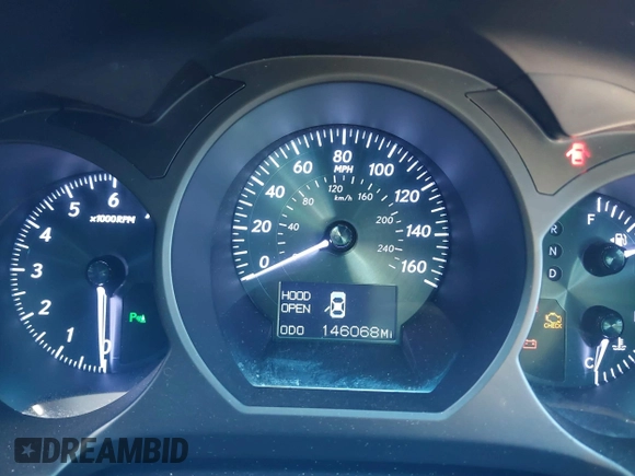 2011 Lexus GS 350 with VIN JTHCE1KS8B0028939, listed as a IAAI auction lot 41853314 with 146,068 mi miles. Bid and sale history available at carsss.com. Image 7.