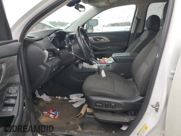 2018 Chevrolet Traverse LT Cloth with VIN 1GNERGKWXJJ162341, listed as a Copart auction lot 54055004 with 213,800 mi miles. Bid and sale history available at carsss.com. Image 7.