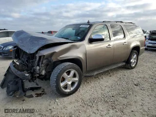 2012 Chevrolet Suburban LT with VIN 1GNSCJE01CR189683, listed as a Copart auction lot 46919695 with 194,079 mi miles and Salvage Title. Bid and sale history available at carsss.com. Image 1.