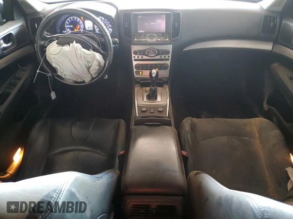2015 Infiniti Q40 with VIN JN1CV6AR8FM522975, listed as a Copart auction lot 73779604 with 140,315 mi miles and Salvage Title. Bid and sale history available at carsss.com. Image 8.