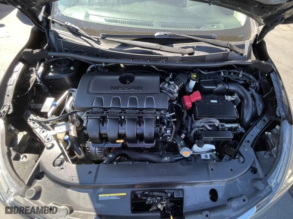 2019 Nissan Sentra SV with VIN 3N1AB7AP2KY255070, listed as a Copart auction lot 52458585 with 101,895 mi miles and Clean Title. Bid and sale history available at carsss.com. Image 7.