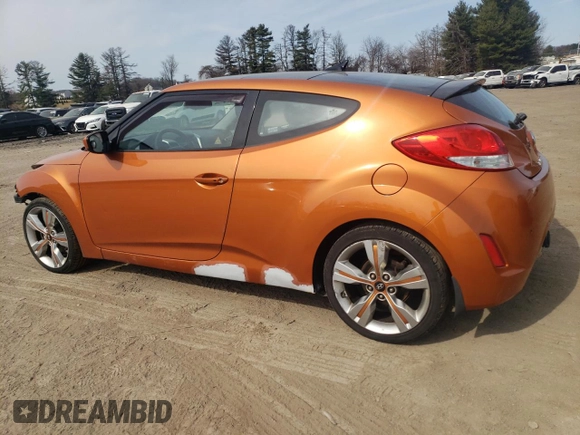 2013 Hyundai Veloster RE:MIX with VIN KMHTC6AD6DU156272, listed as a Copart auction lot 48770025 with 101,729 mi miles and Salvage title. Bid and sale history available at DreamBid. Image 2.