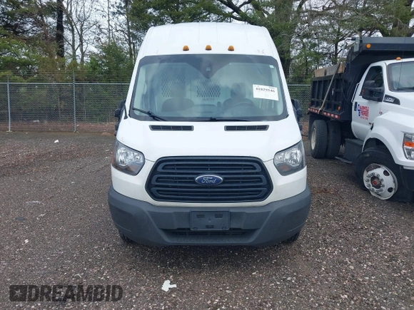 2019 Ford Transit Cargo with VIN 1FTBF4XG4KKB77787, listed as a IAAI auction lot 41829546 with 201,282 mi miles. Bid and sale history available at carsss.com. Image 12.
