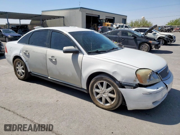 2005 Ford Five Hundred Limited с VIN 1FAHP281X5G134638, выставлен на аукционе Copart как лот 58256315 с пробегом Не указан миль и Чистый • Clean title. История ставок и продаж доступна на DreamBid. Изображение 4.