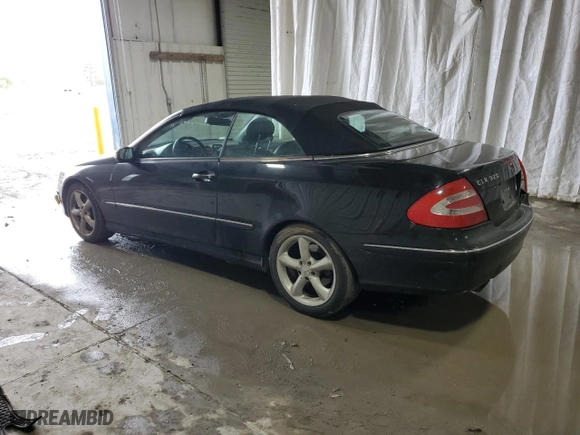 2005 Mercedes-Benz CLK-Class 3.2L with VIN WDBTK65GX5T053146, listed as a Copart auction lot 53357484 with 113,440 mi miles and Salvage Title. Bid and sale history available at carsss.com. Image 2.