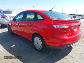 2012 Ford Focus SE with VIN 1FAHP3F27CL417875, listed as a IAAI auction lot 42128614 with 56,961 mi miles. Bid and sale history available at carsss.com. Image 3.