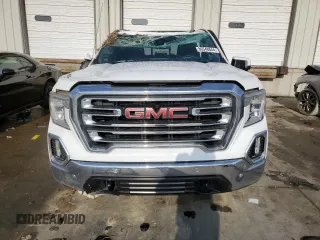 2021 GMC Sierra 1500 SLT z VIN 3GTU9DED6MG221615, wystawiony jako Copart lot #86548844 z przebiegiem Nie podano mil oraz Szkoda całkowita • Salvage title. Historia ofert i sprzedaży dostępna na DreamBid. Obrazek 5.