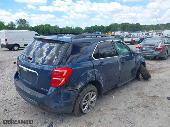 2017 Chevrolet Equinox LT with VIN 2GNALCEK9H6106559, listed as a IAAI auction lot 39607890 with 103,974 mi miles. Bid and sale history available at carsss.com. Image 4.