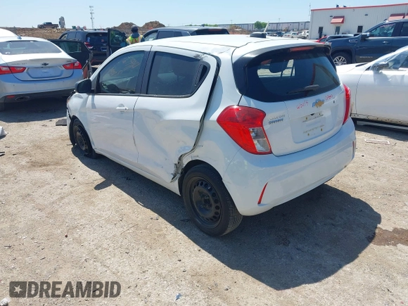 2017 Chevrolet Spark LS with VIN KL8CB6SA4HC705273, listed as a IAAI auction lot 41992324 with 78,856 mi miles. Bid and sale history available at carsss.com. Image 3.