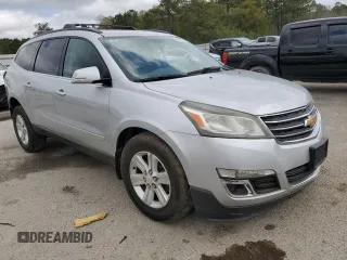 2014 Chevrolet Traverse LT with VIN 1GNKRGKD6EJ205497, listed as a Copart auction lot 50943275 with 198,536 mi miles and Salvage Title. Bid and sale history available at carsss.com. Image 4.