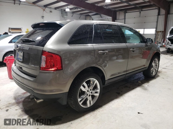 2013 Ford Edge Limited with VIN 2FMDK3KC4DBE37648, listed as a Copart auction lot 83949454 with 62,262 mi miles and Salvage Title. Bid and sale history available at DreamBid. Image 3.