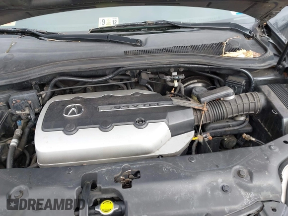 2005 Acura MDX with VIN 2HNYD18215H555605, listed as a IAAI auction lot 41351628 with 210,858 mi miles. Bid and sale history available at carsss.com. Image 10.