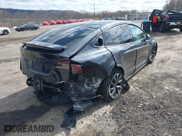 2023 Tesla Model X with VIN 7SAXCDE52PF425834, listed as a IAAI auction lot 41996298 with Not Provided miles and . Bid and sale history available at DreamBid. Image 4.