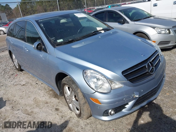 2009 Mercedes-Benz R 3.5L with VIN 4JGCB65EX9A089741, listed as a IAAI auction lot 41384994 with Not Provided miles and . Bid and sale history available at DreamBid. Image 1.