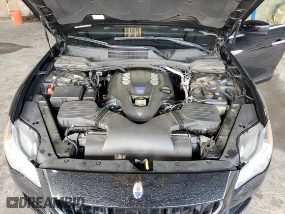 2016 Maserati Quattroporte S with VIN ZAM56RPA3G1189783, listed as a Copart auction lot 50347163 with 85,412 mi miles. Bid and sale history available at carsss.com. Image 11.