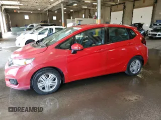 2020 Honda Fit LX with VIN 3HGGK5H43LM712275, listed as a Copart auction lot 64130825 with 50,544 mi miles and Salvage title. Bid and sale history available at DreamBid. Image 1.