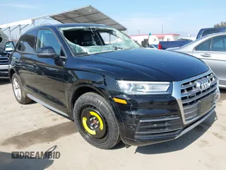 2018 Audi Q5 Premium with VIN WA1ANAFY7J2232619, listed as a IAAI auction lot 42087878 with 39,535 mi miles and . Bid and sale history available at DreamBid. Image 1.