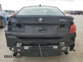 2018 BMW 5 Series 530i xDrive with VIN WBAJA7C56JWA72272, listed as a Copart auction lot 47313705 with 60,156 mi miles and Salvage title. Bid and sale history available at DreamBid. Image 6.