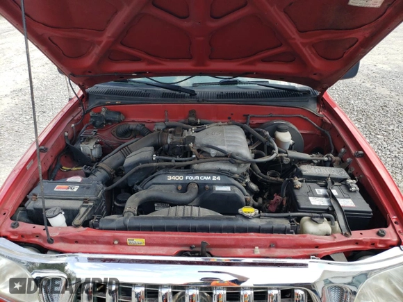 2004 Toyota Tacoma with VIN 5TEWN72N54Z412241, listed as a Copart auction lot 54906175 with 109,044 mi miles and Salvage Title. Bid and sale history available at DreamBid. Image 11.