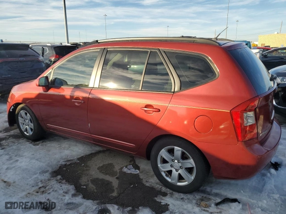 2008 Kia Rondo EX with VIN KNAFG526787171039, listed as a Copart auction lot 88734705 with 110,125 mi miles and Salvage Title. Bid and sale history available at carsss.com. Image 2.